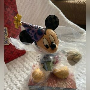 Disney Traditions Mickey Mouse Cheerful Celebration Jim Shore Collectible Figure
